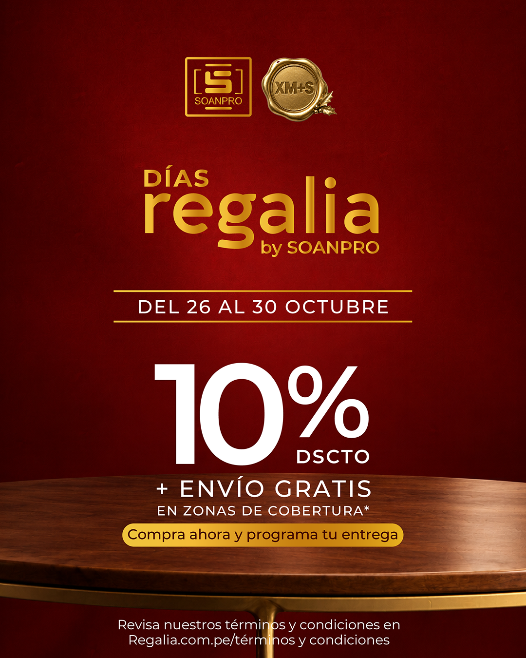 Promoción Días REGALIA
