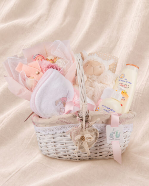 2500589 Box Luna Bebé – Canasta para recién nacida