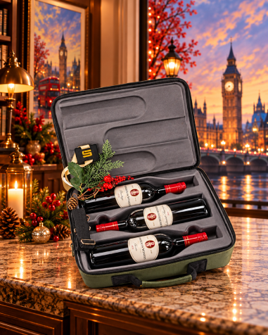Maletas de Vino para Regalos Navideños